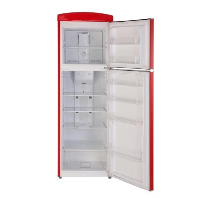 China 350W-RE COMPRESSOR Retro Top Freezer Refrigerators French Door Refrigerators Refrigerator For Homes for sale