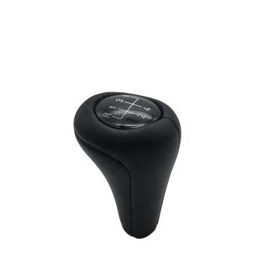 China High quality ABS and real leather factory wholesale car gear shift knob with ///M logo for BMW 1 3 5 6 series E30 E32 E34 E36 E38 E39 E46 for sale