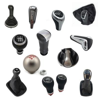 China High Quality ABS And Leather Factory Sales Car Shift Gear Knob For VW Golf V 5 Golf 6 Car Styling Accessories for sale