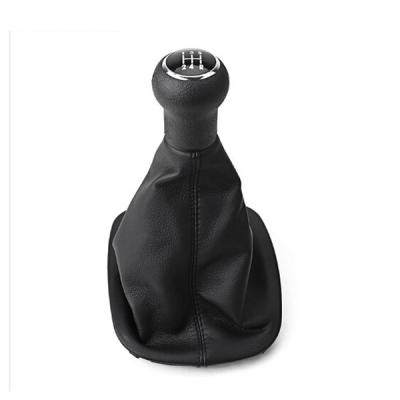 China High Quality ABS And Leather Car Shift Gear Knob For VW Mk4 Bora Add Leather Boot For VW Passat B5 B5.5 1998-2004 B5 FL (00-05) for sale