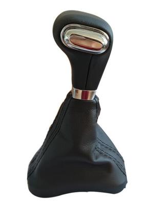 China High Quality ABS And YUCHEN Car Leather Auto Shift Gear Knob With Real Leather For VW for sale