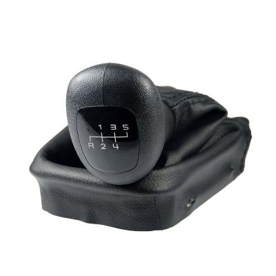 China High Quality ABS and Leather 5 Speed ​​Car Shift Gear Knobs with Sheath for Mercedes Benz W202 C Class AVANT-GARDE CLASSIC ELEGANCE for sale