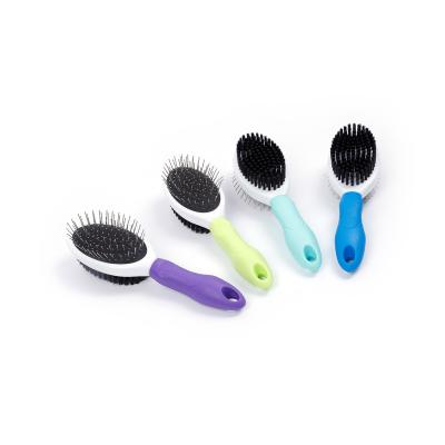 China Cat Gently Bath Tool Needle Comb Viable Self Cleaning Dog Massage Slick Pet Grooming Brush Washable for Messy Hair Removal and Showering for sale