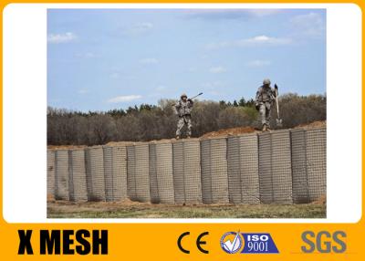 China Military Use 4.0mm Defensive Barrier With Beige Geotextiles zu verkaufen