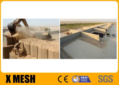 China Erosion Resistant Hesco Flood Defensive Barrier Multi Cellular System Blast Wall for sale