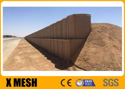 China Hot Dipped Galvanized Hesco Defensive Barrier Bastion 4.0mm Wire Diameter zu verkaufen