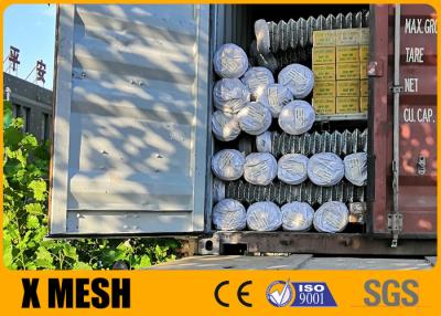 China Industriële KK-Kettingsverbinding Mesh Fencing 50mm Vriendschappelijke Eco Te koop