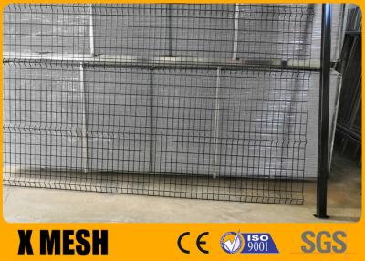 China RAL 9005 Rigid Mesh Fencing Dupont Powder Coated 25 Years Life for sale