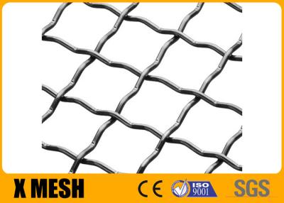 China Lengte 3m Geweven Roestvrij staal Geplooide Draad Mesh Panels ASTM A853 Te koop