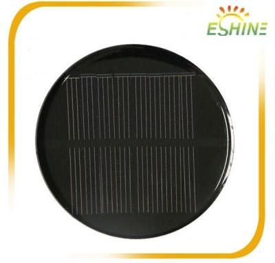 China Polycrystalline Silicon Mini Photovoltaic PET Laminated PV Round Solar Panel for sale