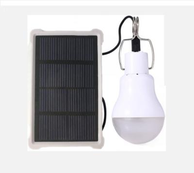 China Residential Warm Solar Powered Emergency Bulb Lamp Portable Led Solar Camping Light for sale