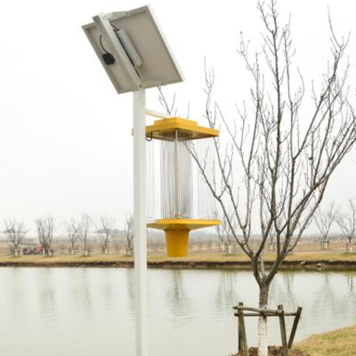 China Sustainable Solar Insecticidal Killing Lamp For Farmland And Park Frequency Vibration Tube for sale