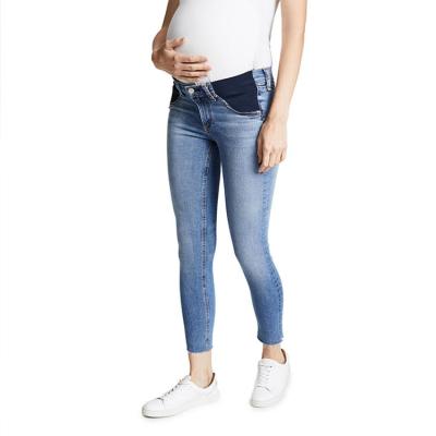 China Wholesale Low Rise Anti-Allergy Anti-Allergy Denim Skinny Maternity Jeans for sale