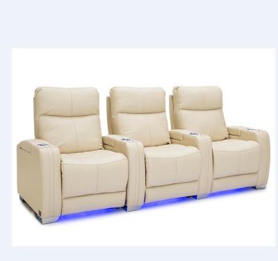 China Sectional sofa (new design adjustable indoor luxury leather electric recliner others) 2020 for sale