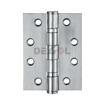 China Easy installation and durable factory hardware satin nickel door hinges with 2 ball bearing door hinge for sale