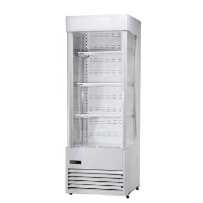 China Other Customized White Multilayer Display Refrigerator 490l Vertical Refrigerated Display Cabinet for sale