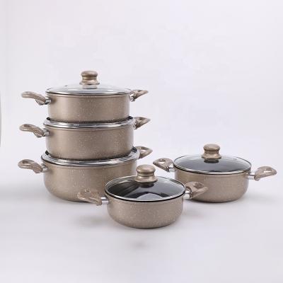 China O Cookware de alumínio de Multifunctionaal ajustou não a vara que cozinha o grupo do potenciômetro à venda