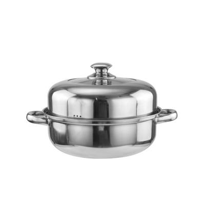 China Da sopa do navio do potenciômetro 28cm do agregado familiar grupo dobro do Cookware da vara não à venda