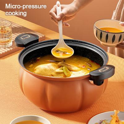 China Large Capacity 8L Micro Pressure Pot Maifan Stone Non Stick Coating for sale