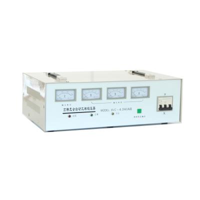 China SVC 4500va 4.5kva Relay Wall Controlled Type Automatic Voltage Regulator for sale