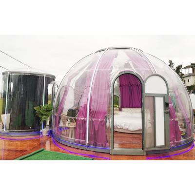 China Desert Transparent Tent House Dome Tent PC Dome Summer Transparent Luxury Tent Camping Four-season Tent for sale