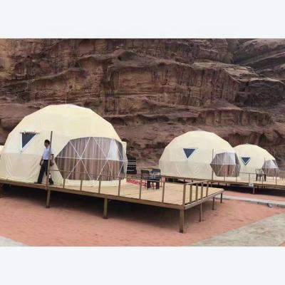 China Outdoor Waterproof Colorful Glamping 4m 5m 6m 8m OEM 10m Glamping Dome House Tents For Sale for sale