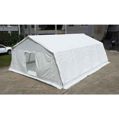 China Straight Bracing Type 5.5*10m Custom Wholesale Emergency Disaster Tent Refugee Tent for sale