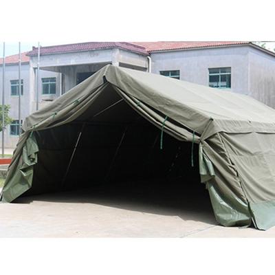 China Straight Tether Type 5*10m Outdoor Custom Wholesale Waterproof Oxford Rescue Camping Army Military Tent for sale