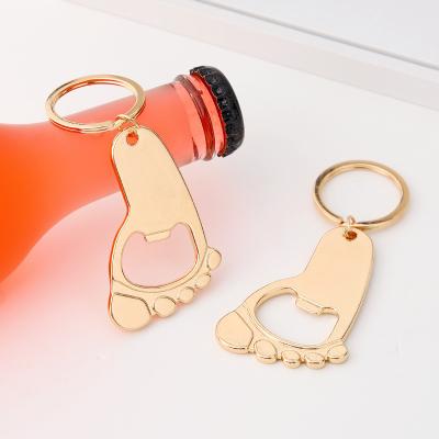 China China Baby Full Moon Party Birthday Gifts Head Chained Feet Pendant Bottle Opener for sale