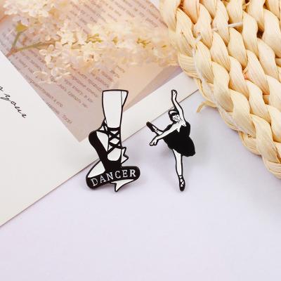 China All Ballet Dancer Fashion Badge Bunny Brooch Pin Badge for sale