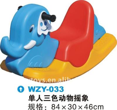 China Ride On Toy Kiddie Plastic Elephant Seesaw/ Rocking ride Toy for sale