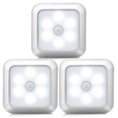 China High Quality Residential PIR Motion Sensor Smart Stick On Wireless LED Bedroom Stair Cabinet Light for sale