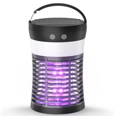 China 30 m² ² 3 in-1 1800mAh Camping Electric Shock Bug Mosquito Killer Lamp Electric Cordless Insect Zapper Pest Control for sale