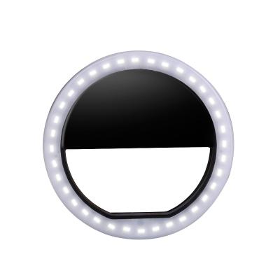 China Hot Selling Portable SmartPhones XJ01 Makeup Led Selfie Ring Light For Mobile for sale