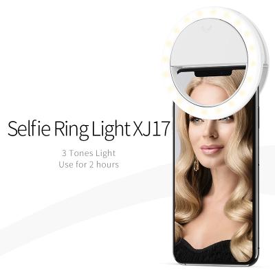 China SmartPhones Wholesale Soft Adjustable 600mAh XJ17 LED Ring Light Mobile Phone for Mobile Phone Tablets Laptop Macbook for sale