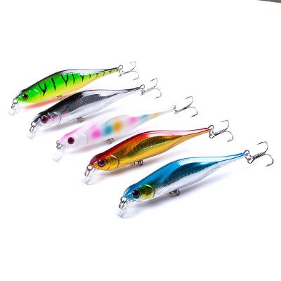 China ABS Plastic Artificial Luya New Slow Descent Mino Bait 10.5cm/11.5g United Steel Bait Wholesale for sale