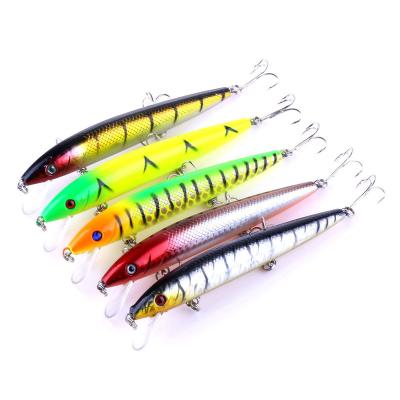 China ABS Plastic 120mm Minnow 14g Wobblers For Fishing Trolling Lure Hard Bait Deep Diving Fishing Tackle Lures Minow for sale