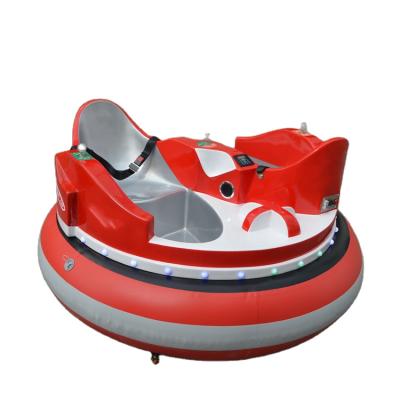 China Fiberglass Innovation Design Two Seater Rotary Electric Bumper Car for sale