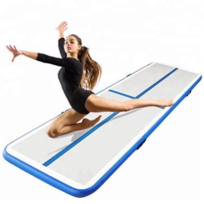 China Gym Inflatable Exercise Tumble Track Inflatable Air Mat For Gymnastics for sale