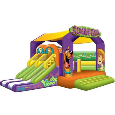 China Sale Waterproof and Fireproof Bouncy Commercial Inflatable Castle Bouncer Inflatable Slide Castle Game for sale