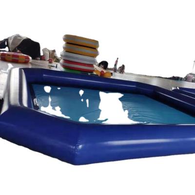 China Outdoor And Indoor Durable UV-Resistant Inflatable Swimming Pool For Commercial Rental for sale