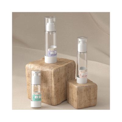 China Original factory Vacuum cosmetic lotion square airless pump bottle 50ml 5ml airless bottle made in China for sale