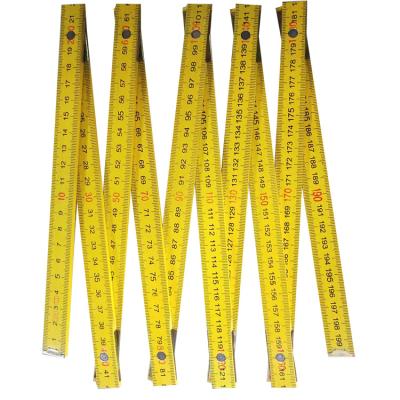 China Learning Tools 1M 80 Inch 10 Times The Yard Stick Wooden Folding Ruler for sale