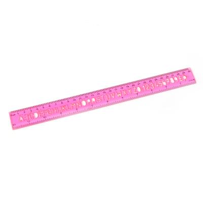 China School office stationery Yiwu Jintao factory direct sale plastic30cm student ruler ruler for sale