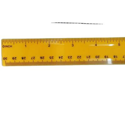 China Office school rulers 1/6 custom plastic clear transparent student t scale school size 30cm scale ruler from factory direct sales bond Jintao for sale