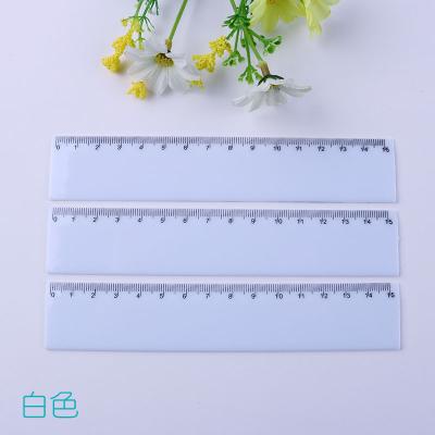 China Promotion \ business \ school \ office new style plastic ruler 2021 candy color ruler creative transparent ruler for sale