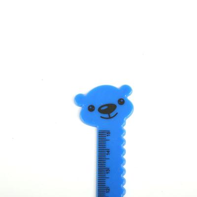 China New Style Giraffe Tools Creative Cute Ruler Cartoon Animal Plastic Ruler Student Study for sale