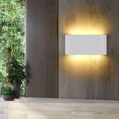 China 6W 12W ModernLED Outdoor Wall Lights Garden Porch Corridor Waterproof Aluminum Wall Sconce Outdoor Wall Lamps for sale