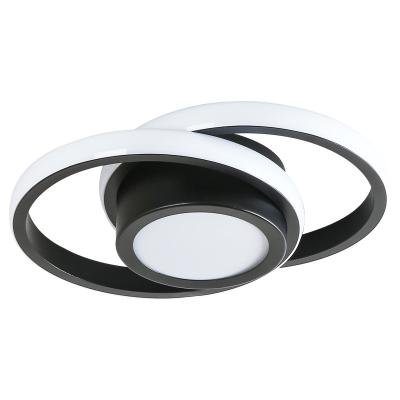 China Aisle Ceiling Light Nordic Black Modern Minimalist Bedroom Balcony Led Ceiling Lamp for sale