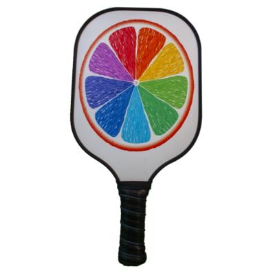 China Factory direct supply cheap custom outdoor indoor game carbon fiber pickleball with wholesale price L0 for sale